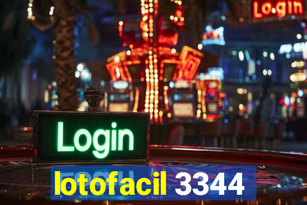 lotofacil 3344